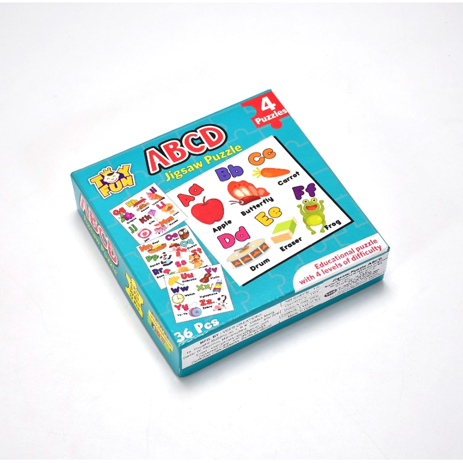 ABC learning puzzles for kids, packaged set ABC learning puzzles for kids, packaged set
